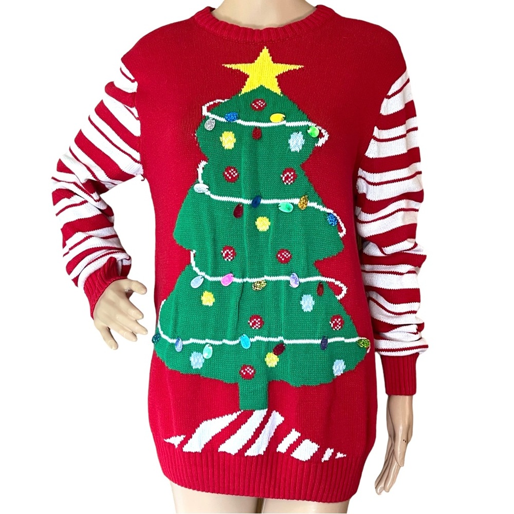 IMAGIN8 M Ugly Christmas Sweater Party Contest Holiday Festive